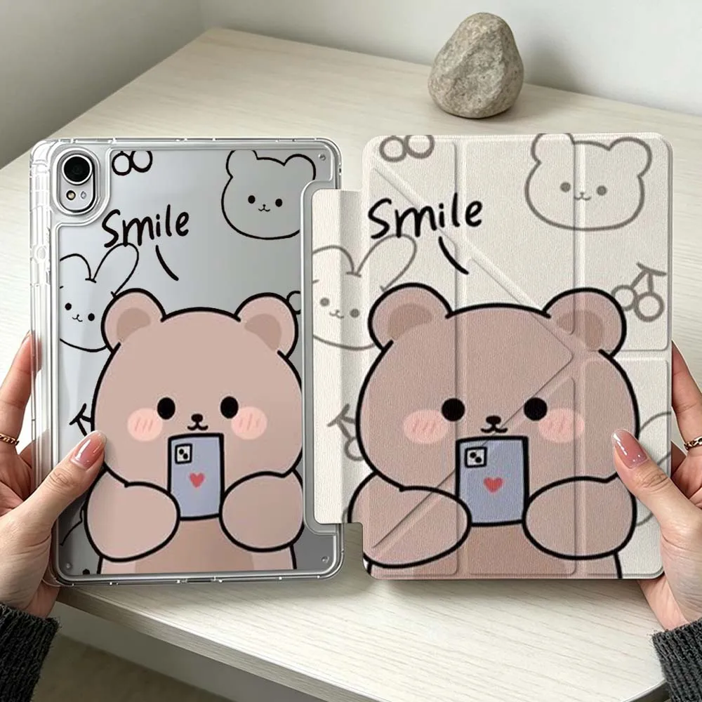 Cute Bear Pattern For Huawei MatePad Pro SE Air 12X Honor Pad 9 V9 GT X9a X9 Foldable 3Y Tablet Case Soft
Cute Bear Pattern For Huawei MatePad Pro SE Air 12X Honor Pad 9 V9 GT X9a X9 Foldable 3Y Tablet Case Soft