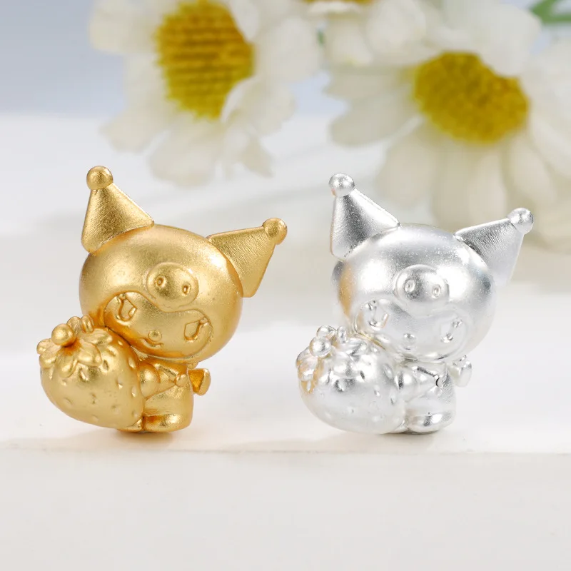 Sanrio Kurome peripheral DIY sterling silver pendant bracelet accessories cartoon diy jewelry Sanrio beaded birthday gift
Sanrio Kurome peripheral DIY sterling silver pendant bracelet accessories cartoon diy jewelry Sanrio beaded birthday gift