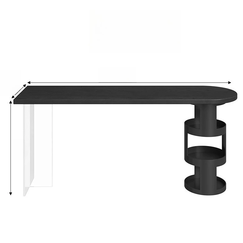 French solid wood bar counter, long table against the wall, living room partition creative high table
French solid wood bar counter, long table against the wall, living room partition creative high table