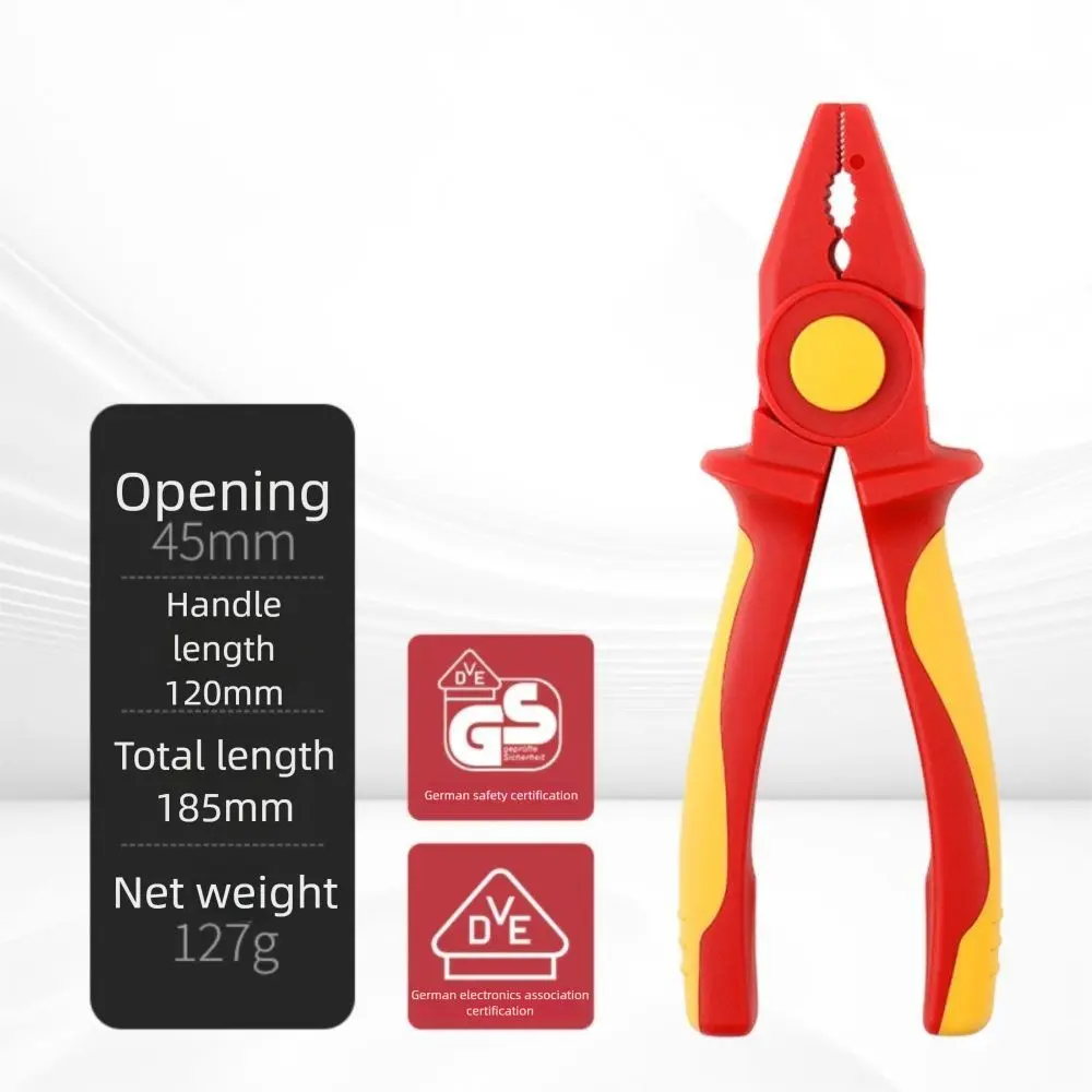 Plastic Mini Pliers High Voltage 1000V Handcraft Jewelry Making Plier Practical Multi-purpose Insulated Pliers Beading
Plastic Mini Pliers High Voltage 1000V Handcraft Jewelry Making Plier Practical Multi-purpose Insulated Pliers Beading