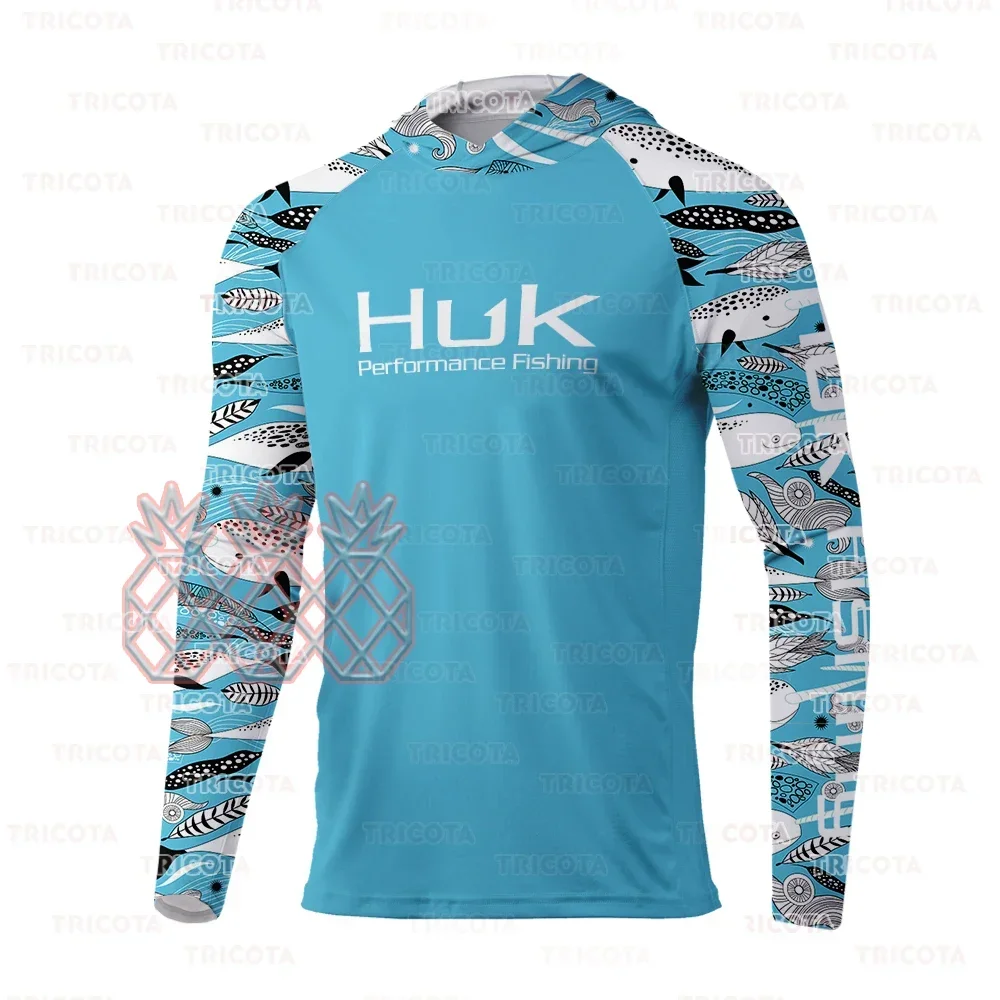 HUK Performance Fishing Shirts Breathable Sun Protection Clothing Outdoor Men Long Sleeve Tops Lightweight Anti-UV Fishing Wear
HUK Performance Fishing Shirts Breathable Sun Protection Clothing Outdoor Men Long Sleeve Tops Lightweight Anti-UV Fishing Wear