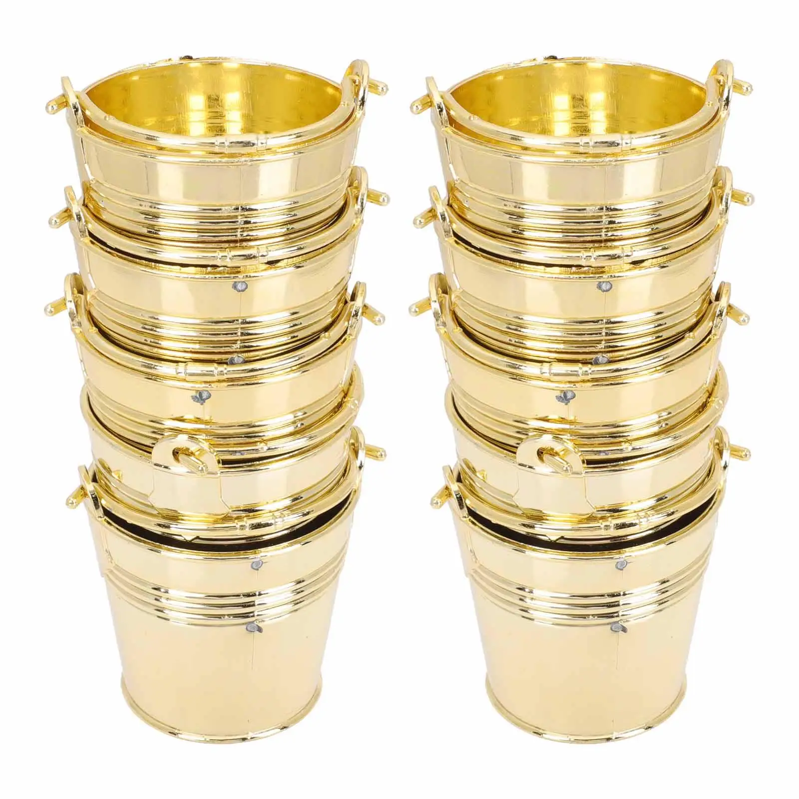10pcs Mini Gold Plated Plastic Wedding Favor Boxes Candy Buckets Candy Storage Holder Party Gift Storage Containers
10pcs Mini Gold Plated Plastic Wedding Favor Boxes Candy Buckets Candy Storage Holder Party Gift Storage Containers