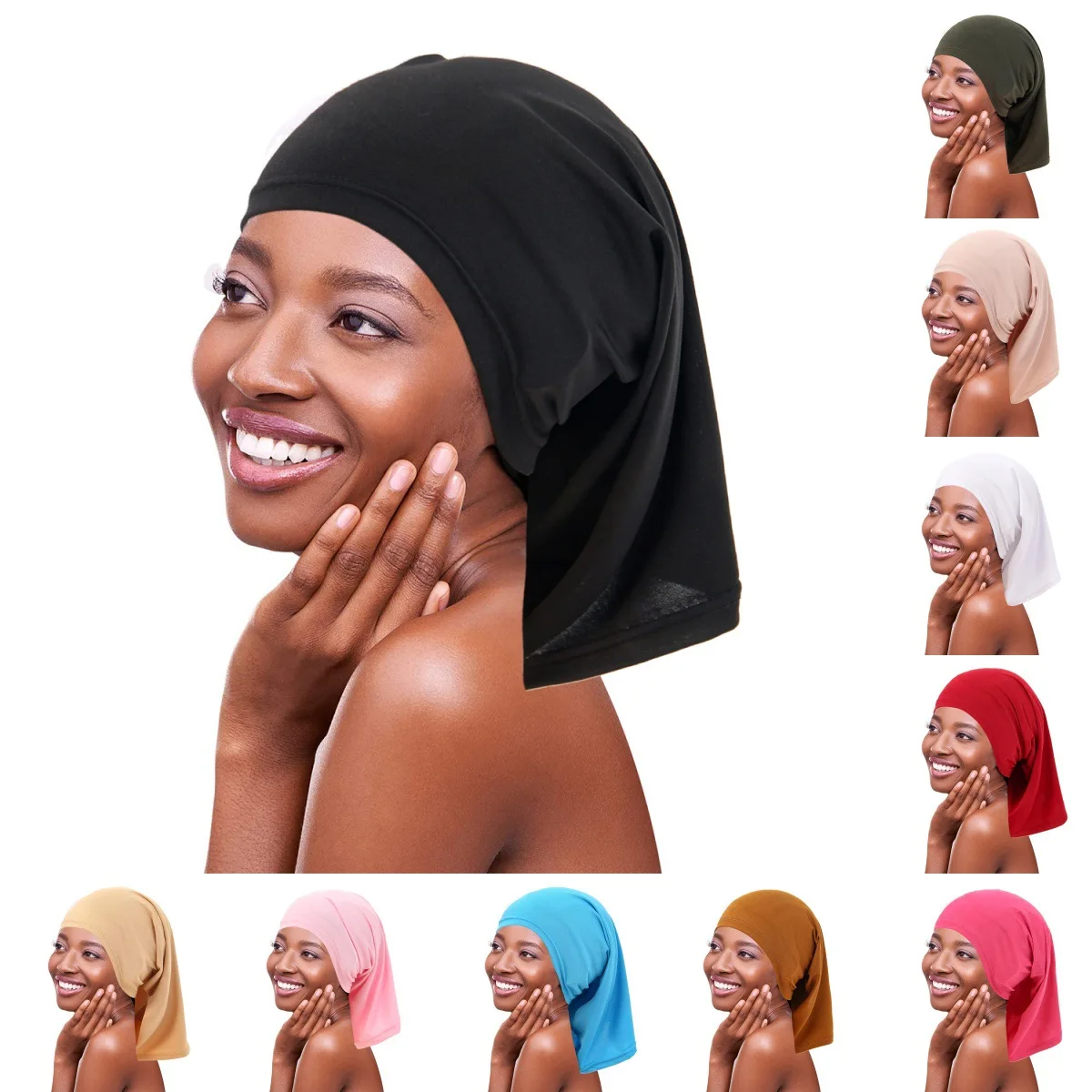 New Soft Underscarf Jersey Inner Hijab Hat Women Muslim Ninja Cao Tube Turban Bonnet Beanies Hair Loss Head Wrap Headscarf Cover
New Soft Underscarf Jersey Inner Hijab Hat Women Muslim Ninja Cao Tube Turban Bonnet Beanies Hair Loss Head Wrap Headscarf Cover