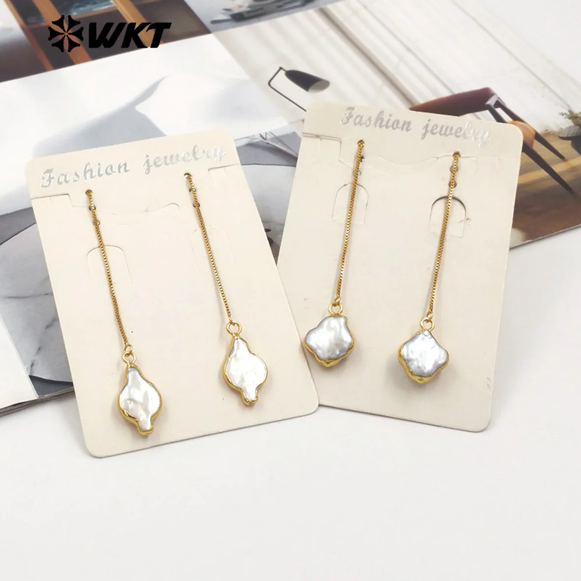 Серьги WT-MPE153 из натурального пресноводного жемчуга высокого качества, позолоченные, двойного дизайна, для элегантных дам, изящные украшения.
Серьги WT-MPE153 из натурального пресноводного жемчуга высокого качества, позолоченные, двойного дизайна, для элегантных дам, изящные украшения.