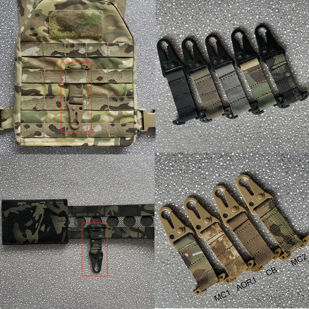 Tactical Molle Hook Belt Hanging Carabiner Buckle Keychain Clasp Vest Waist Belt MOLLE Hawk Hook
Tactical Molle Hook Belt Hanging Carabiner Buckle Keychain Clasp Vest Waist Belt MOLLE Hawk Hook