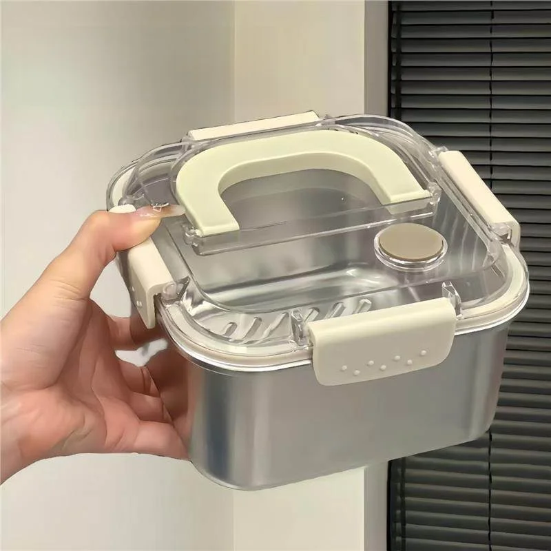 Portable Food ade Sed Lunch Box Fren Preservation Container with Carry Lid Stainl Steel White Single Carent
Portable Food ade Sed Lunch Box Fren Preservation Container with Carry Lid Stainl Steel White Single Carent