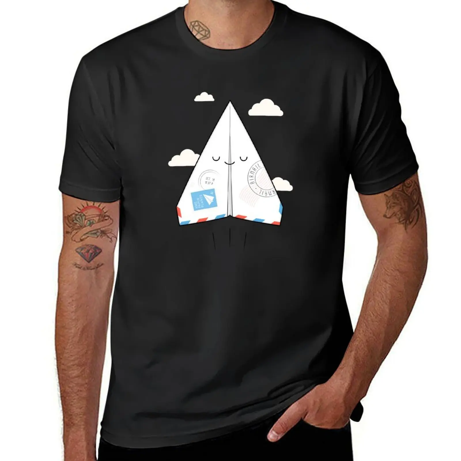 Airmail T-Shirt summer tops oversize t-shirts man cotton graphic tees mens graphic t-shirts big and tall
Airmail T-Shirt summer tops oversize t-shirts man cotton graphic tees mens graphic t-shirts big and tall