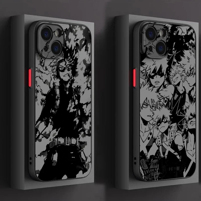 M-My H-Heroes A-Academy Anime Art Frosted Translucent For Apple iPhone 15 14 13 12 11 XS XR X 8 7 SE Pro Max Plus Mini Soft
M-My H-Heroes A-Academy Anime Art Frosted Translucent For Apple iPhone 15 14 13 12 11 XS XR X 8 7 SE Pro Max Plus Mini Soft