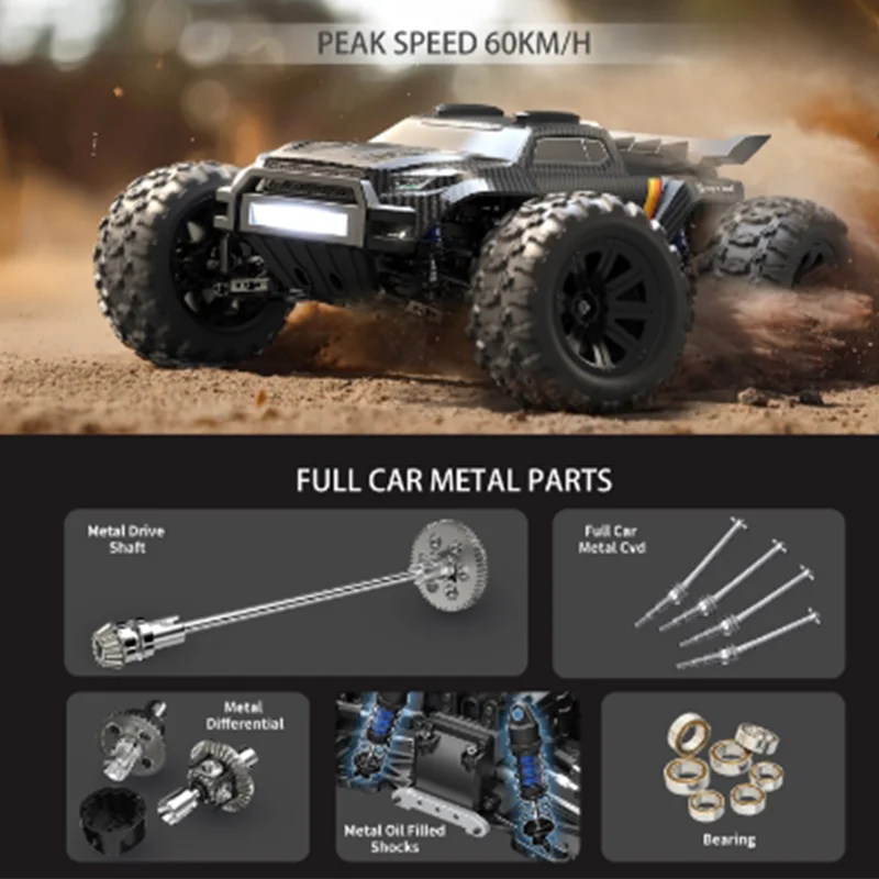 Mjx 12212 1/12 Rc Car Brushless 58km/H Four-Wheel Drive Remote Control Toy Car, Off-Road Vehicle Model, Boy Remote Control Toy
Mjx 12212 1/12 Rc Car Brushless 58km/H Four-Wheel Drive Remote Control Toy Car, Off-Road Vehicle Model, Boy Remote Control Toy