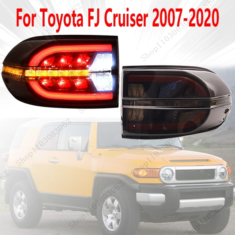 Tail Lights For Toyota FJ Cruiser 2007-2020 Car External Rear Bumper Tail Light Turn Signal Running Light Parking Warning Light
Tail Lights For Toyota FJ Cruiser 2007-2020 Car External Rear Bumper Tail Light Turn Signal Running Light Parking Warning Light