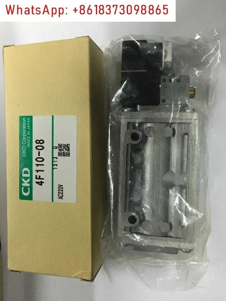 4F110-08/06 New CKD Solenoid Valve 4F110-06 DC24AC220
4F110-08/06 New CKD Solenoid Valve 4F110-06 DC24AC220