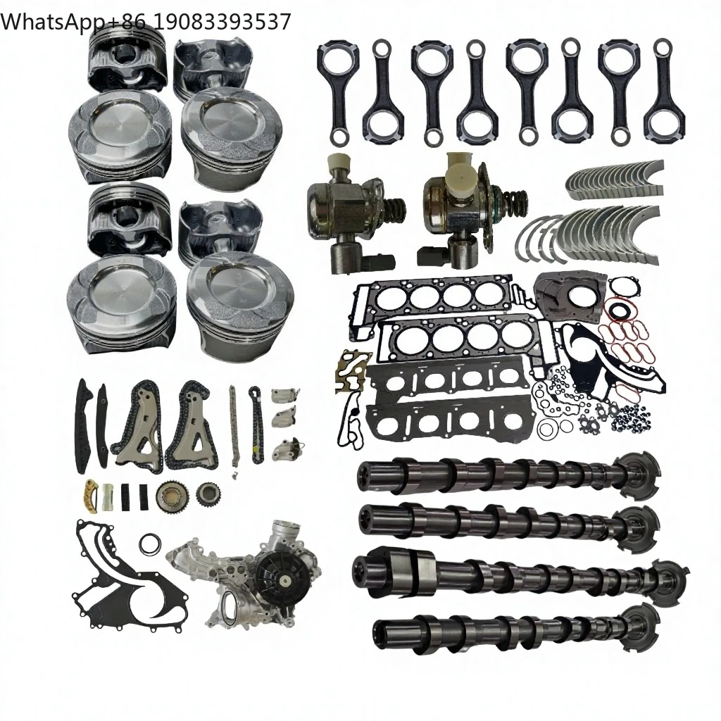 Engine Overhaul Pistons Gaskets Set for Mercedes-Benz M278 S500 W212 W221 C218 Timing Chain Set Rebuilding Kit 4X VVT Sprockets
Engine Overhaul Pistons Gaskets Set for Mercedes-Benz M278 S500 W212 W221 C218 Timing Chain Set Rebuilding Kit 4X VVT Sprockets
