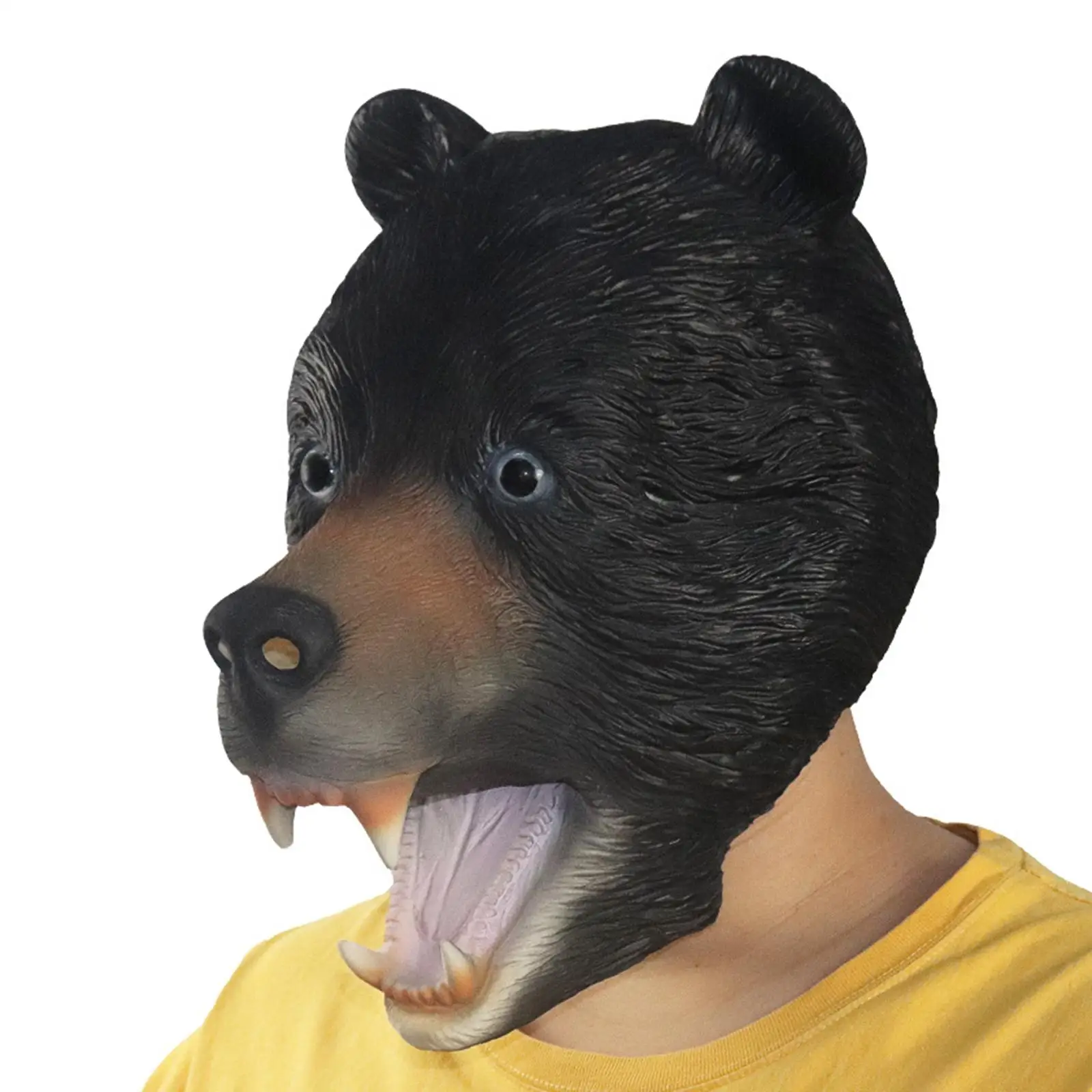 Реалистичная маска медведя, новинка, маска на голову, Карнавальная маска, маска на Хэллоуин, латексная маска для косплея, искусственная кожа 
Реалистичная маска медведя, новинка, маска на голову, Карнавальная маска, маска на Хэллоуин, латексная маска для косплея, искусственная кожа