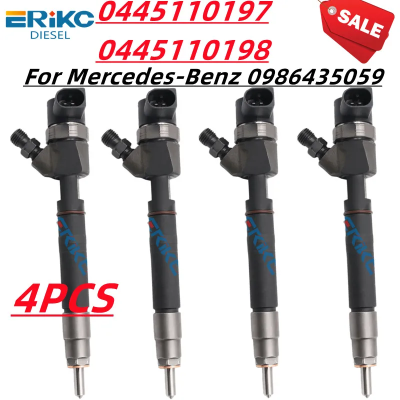 0445110197 0445110198 Diesel Injector A6680701187 Common Rail Injection Nozzle For Mercedes-Benz 0986435059
0445110197 0445110198 Diesel Injector A6680701187 Common Rail Injection Nozzle For Mercedes-Benz 0986435059