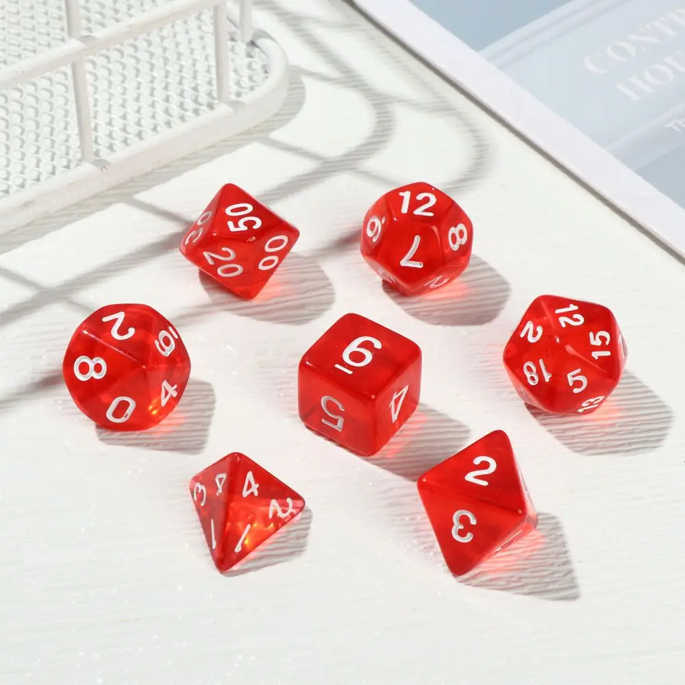 7 шт./компл., многогранные принадлежности для вечеринок для TRPG DND, набор кубиков, игровые аксессуары, игрушки для отдыха, развлечений, настольная игра
7 шт./компл., многогранные принадлежности для вечеринок для TRPG DND, набор кубиков, игровые аксессуары, игрушки для отдыха, развлечений, настольная игра