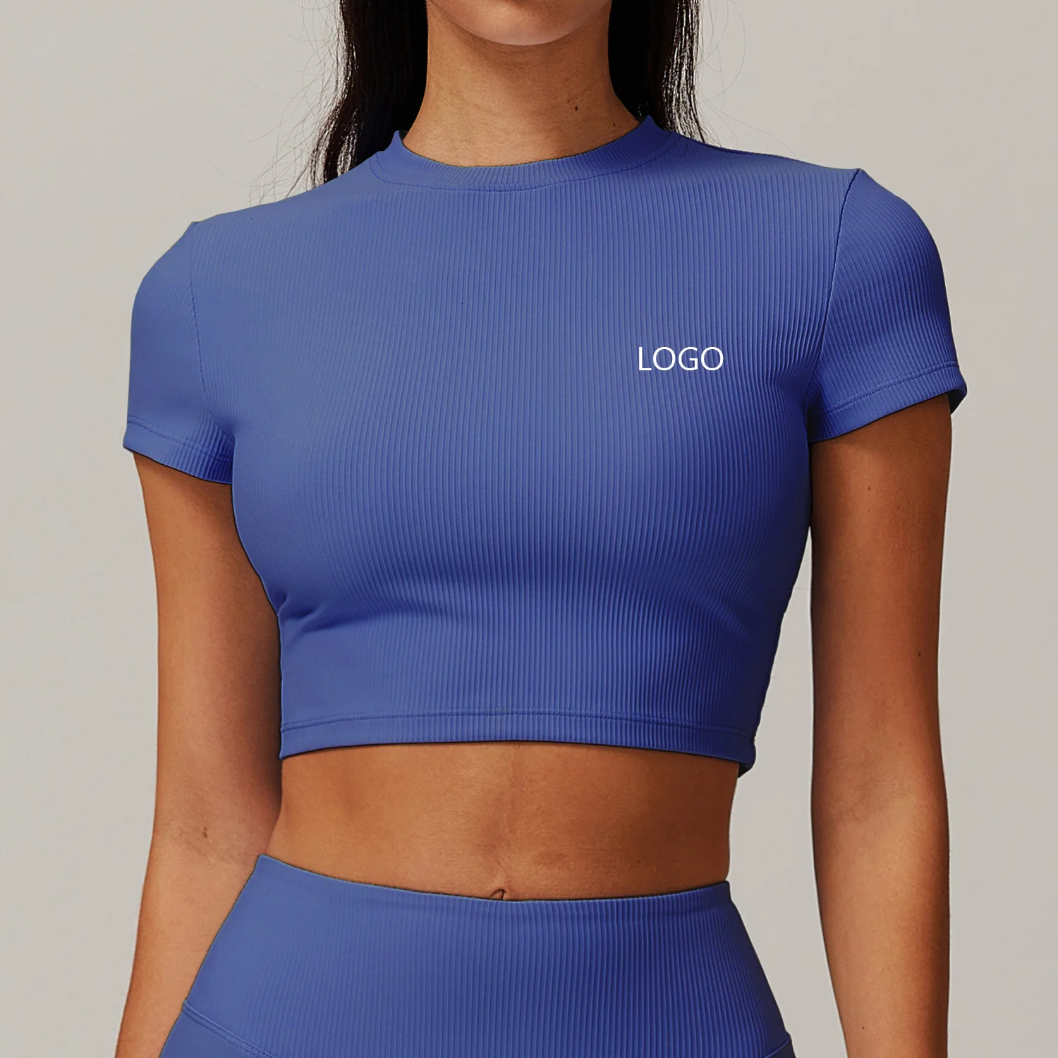 T-Shirt Quick Drying Yoga Top Fitness Tight Fitting Waist Slim Fit Breathable Sports Running Outdoor Women Customized Logo
T-Shirt Quick Drying Yoga Top Fitness Tight Fitting Waist Slim Fit Breathable Sports Running Outdoor Women Customized Logo