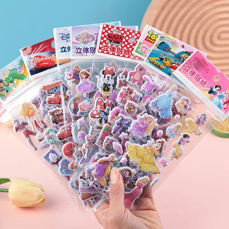 Disney Series 3D Bubble Stickers Cartoon Princess Elsa Creative High Quality Little Prize Children Toy Birthday Decoration Gifts
Disney Series 3D Bubble Stickers Cartoon Princess Elsa Creative High Quality Little Prize Children Toy Birthday Decoration Gifts