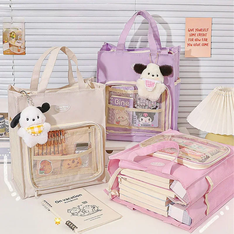 Large Capacity Canvas Tutorial Bags for School Students Book Tote for Extra Classes Study Sessions Organizer with File Pockets
Large Capacity Canvas Tutorial Bags for School Students Book Tote for Extra Classes Study Sessions Organizer with File Pockets