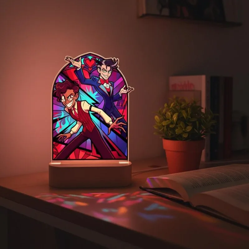 Night Light for Hazbin Hotel Alastor Vox Cartoon Figure Desktop Decoration Collectible Model Toy Gift
Night Light for Hazbin Hotel Alastor Vox Cartoon Figure Desktop Decoration Collectible Model Toy Gift