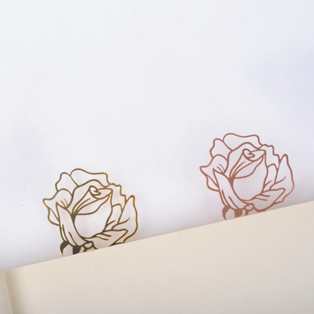 Metal Bookmark Creative Bookmark Rose Paper Clip Office Paper Clips Metal Paper Clips
Metal Bookmark Creative Bookmark Rose Paper Clip Office Paper Clips Metal Paper Clips