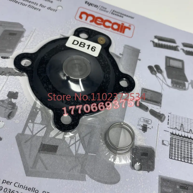 Комплект для ремонта диафрагмы Mecair Magyar DB16, 3/4 дюйма, Электромагнитный импульсный клапан VNP206 VEN216
Комплект для ремонта диафрагмы Mecair Magyar DB16, 3/4 дюйма, Электромагнитный импульсный клапан VNP206 VEN216
