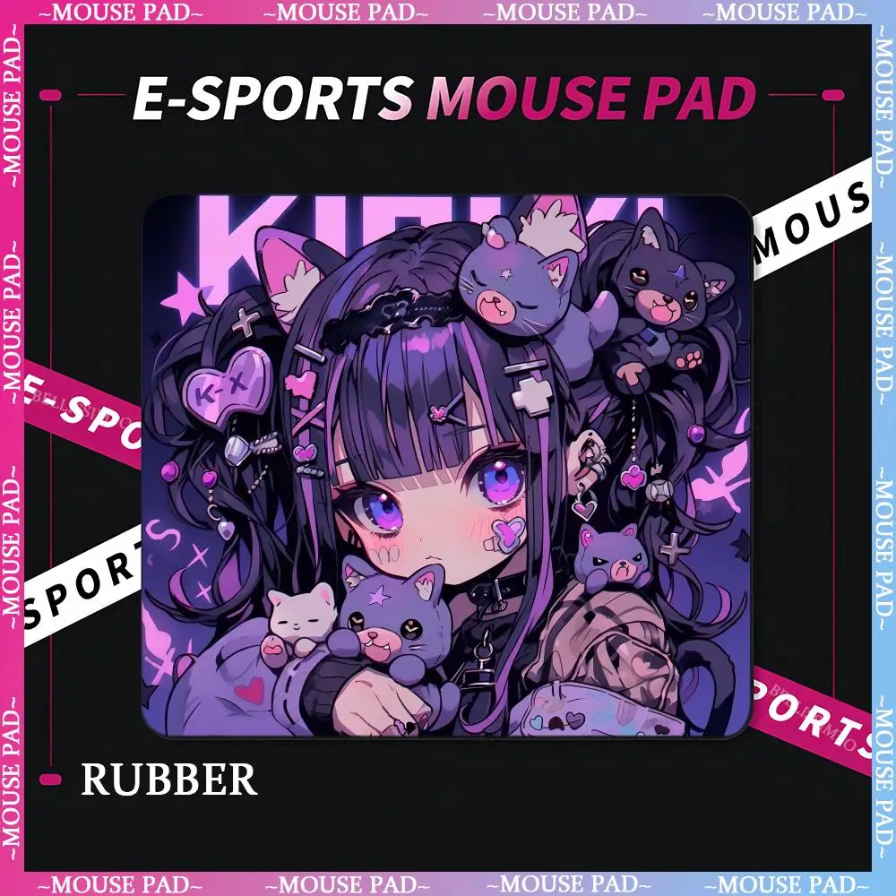 Anime Girls Mouse Pad Game E-sports Cute Girls Exclusive Mouse Pads Universal Laptop Simple Purple Office Rubber Anti-slip mats
Anime Girls Mouse Pad Game E-sports Cute Girls Exclusive Mouse Pads Universal Laptop Simple Purple Office Rubber Anti-slip mats