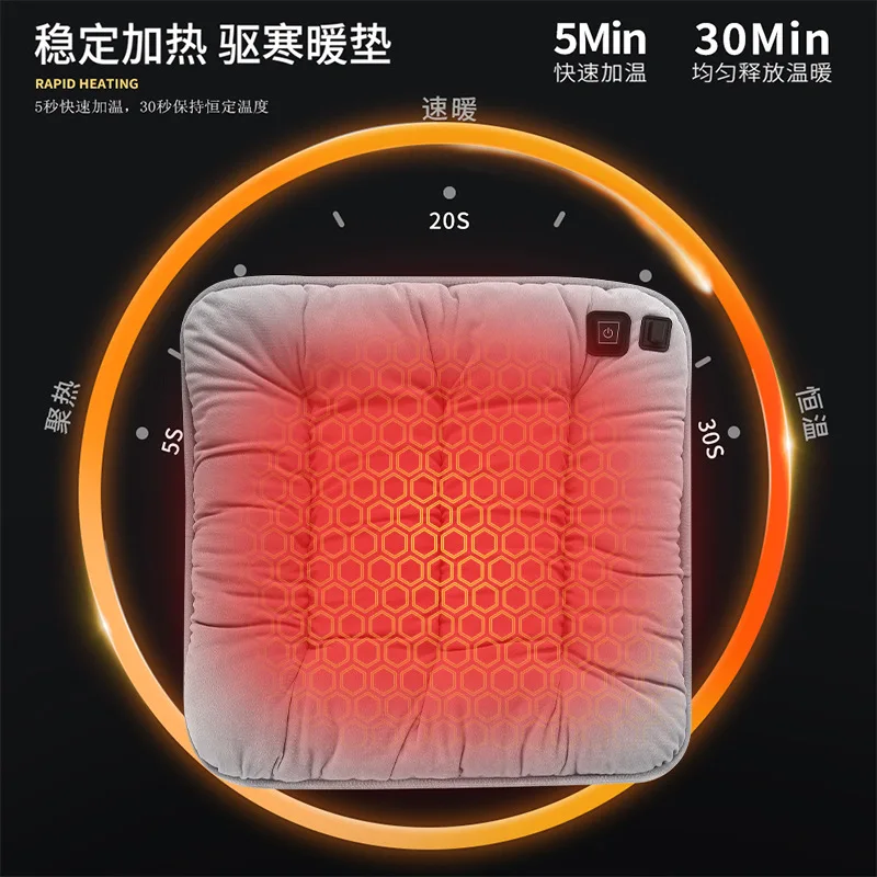 Adjustable Temperature Electric Heating Pad Cushion Chair Car Pet Body Winter Warmer 3 Level Blanket Comfortable Cat Dog 10W
Adjustable Temperature Electric Heating Pad Cushion Chair Car Pet Body Winter Warmer 3 Level Blanket Comfortable Cat Dog 10W