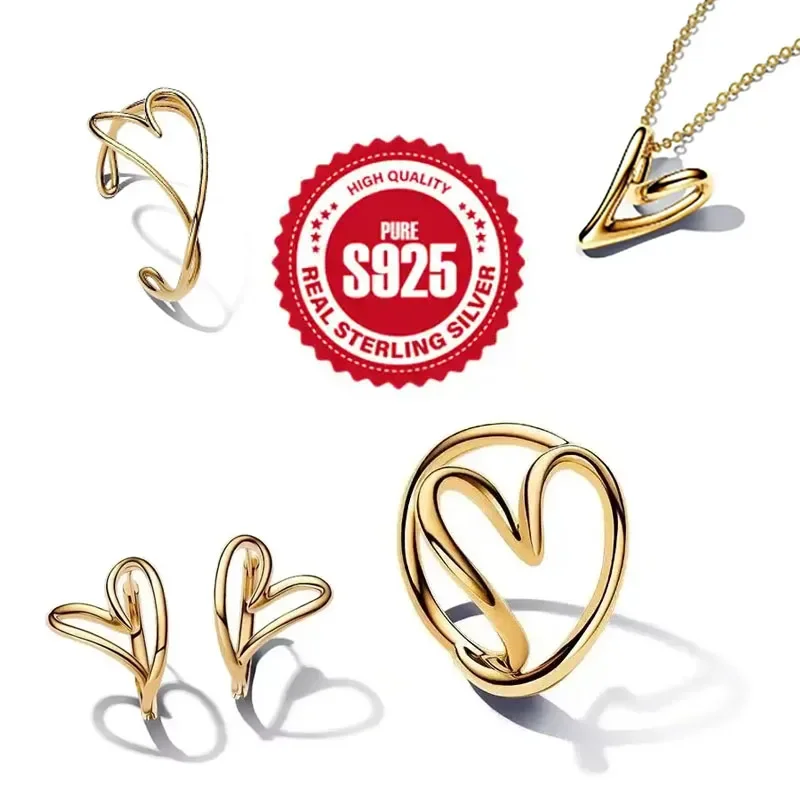 PDR 2025 Mother's Day Creative Ring Organic Heart Bracelet Suitable for Women's Exquisite Luxury Jewelry Birthday Gift Necklace
PDR 2025 Mother's Day Creative Ring Organic Heart Bracelet Suitable for Women's Exquisite Luxury Jewelry Birthday Gift Necklace