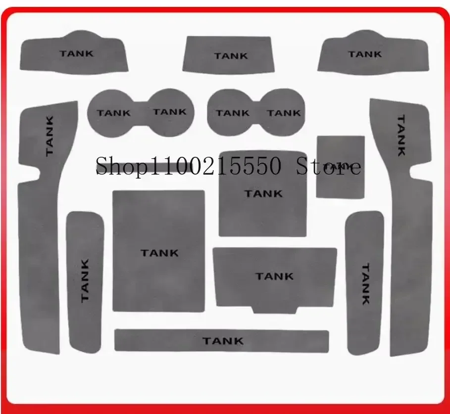 GWM Great Wall Tank 300 2022-2023 Door Slot Cushion Water Cup Cushion Non Slip Cushion Interior Protection Cushion Decoration
GWM Great Wall Tank 300 2022-2023 Door Slot Cushion Water Cup Cushion Non Slip Cushion Interior Protection Cushion Decoration