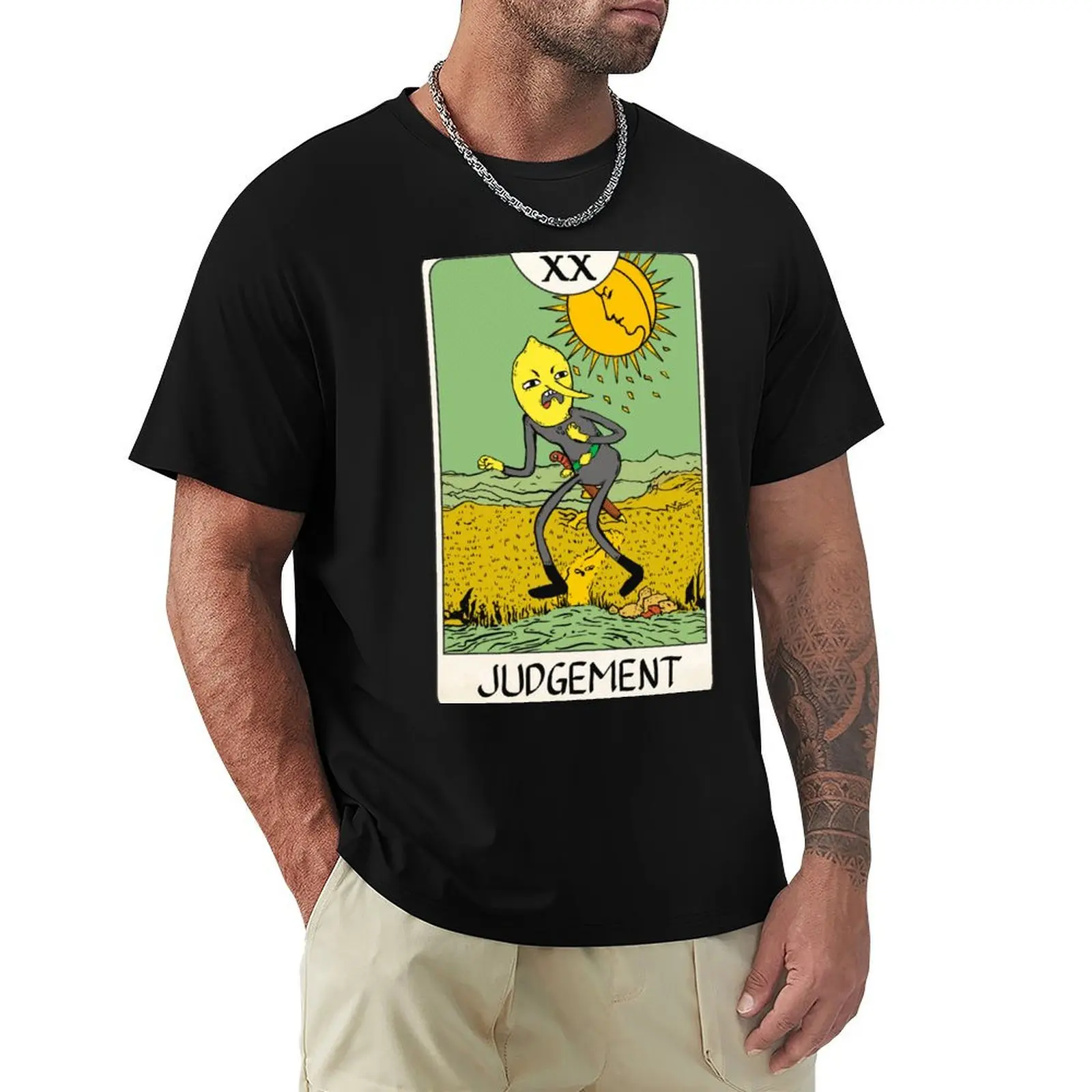 Lemongrab - Tarot Card - Judgement T-Shirt Sports Casual Breathable Tee Shirt
Lemongrab - Tarot Card - Judgement T-Shirt Sports Casual Breathable Tee Shirt