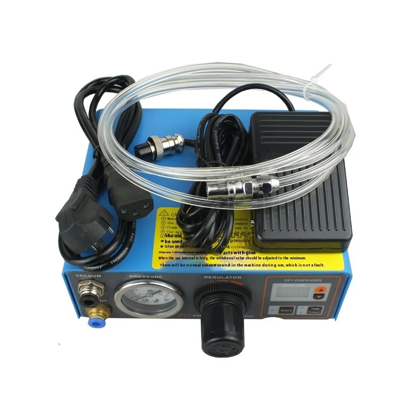 Fully Automatic Precision Dispensing Machine Electromagnetic Double Action Glue Valve Manual Glue Injector Industrial Equipment