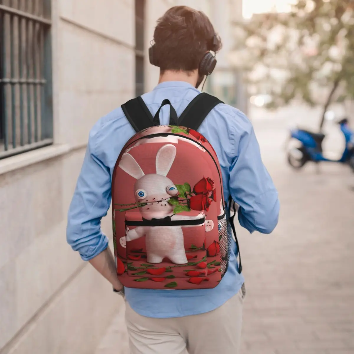 Raving Rabbits St-Valentin Backpack Student BookBag Kids School Bag Computer Shoulder Bags for Men Women
Raving Rabbits St-Valentin Backpack Student BookBag Kids School Bag Computer Shoulder Bags for Men Women