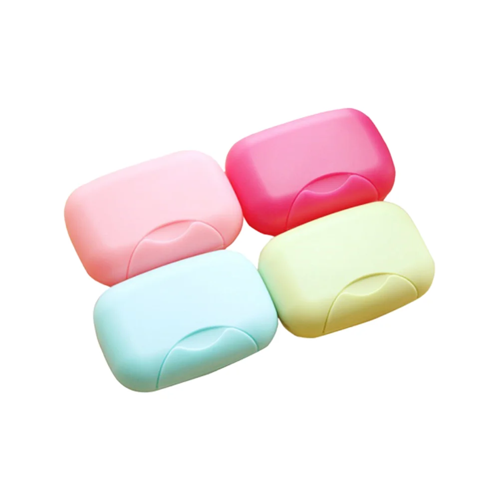 4 Pcs Soap Travel Container Mini Dish Bathroom Accessories Storage Rack Box Holder
4 Pcs Soap Travel Container Mini Dish Bathroom Accessories Storage Rack Box Holder
