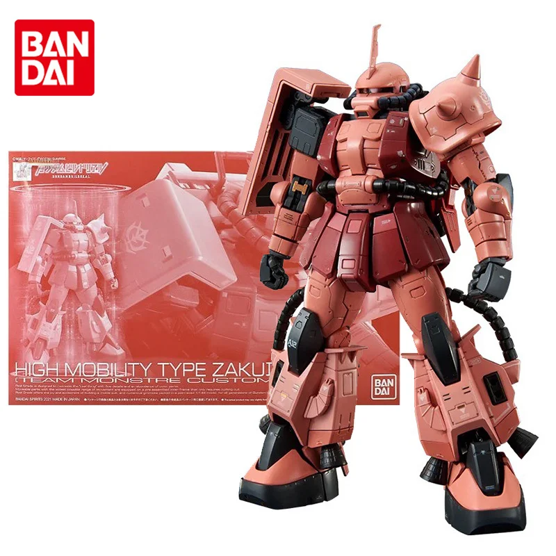 Набор оригинальных моделей Bandai Gundam, аниме фигурки RG, высокая мобильность, тип Zaku II, команда монстр, аниме экшн-фигурки, игрушки для детей
Набор оригинальных моделей Bandai Gundam, аниме фигурки RG, высокая мобильность, тип Zaku II, команда монстр, аниме экшн-фигурки, игрушки для детей