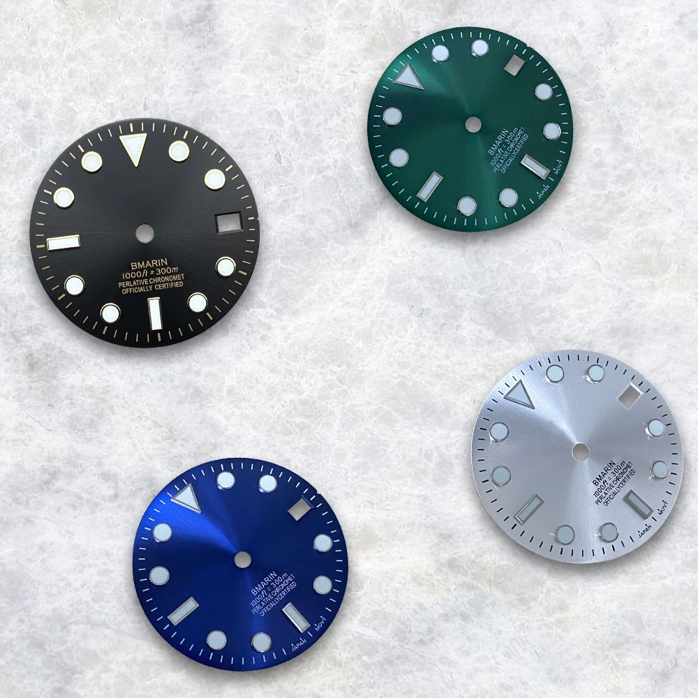 28.5mm S Logo Dial Suitable For NH35/NH36/4R/7S Automatic Movement Green Luminous Watch Modification Accessories
28.5mm S Logo Dial Suitable For NH35/NH36/4R/7S Automatic Movement Green Luminous Watch Modification Accessories