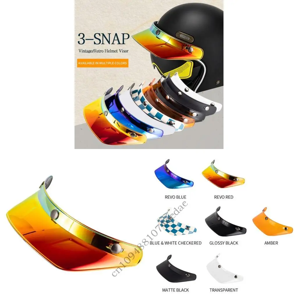 Windproof Impact Resistant Detachable Motorbike Helmet Sunvisor With Wide Brim Design Suitable For Long Distance Tours
Windproof Impact Resistant Detachable Motorbike Helmet Sunvisor With Wide Brim Design Suitable For Long Distance Tours