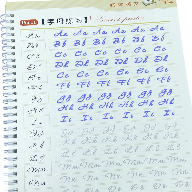 Italian English Copybook Student Adult Learn Caligraphy Book Children Exercises Reusable Handwriting Practice Books Libros
Italian English Copybook Student Adult Learn Caligraphy Book Children Exercises Reusable Handwriting Practice Books Libros