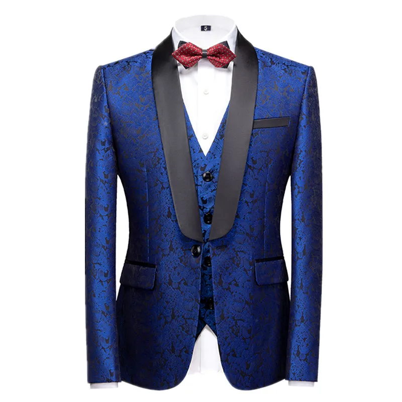 Fashion Men Jacquard Blazers Jacket and Vest Large Size 6XL-S Business Banquet Wedding Groom Suit Men's Slim Fit Tuxedo Dress
Fashion Men Jacquard Blazers Jacket and Vest Large Size 6XL-S Business Banquet Wedding Groom Suit Men's Slim Fit Tuxedo Dress