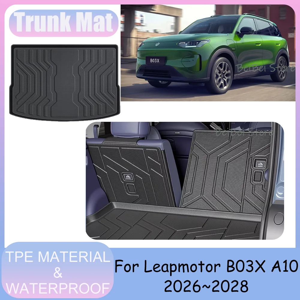 For Leapmotor B03X A10 2026~2028 2027 Car TPE Waterproof Trunk Mat Trunk Cover Backrest Pad Protection Interior Accessories
For Leapmotor B03X A10 2026~2028 2027 Car TPE Waterproof Trunk Mat Trunk Cover Backrest Pad Protection Interior Accessories