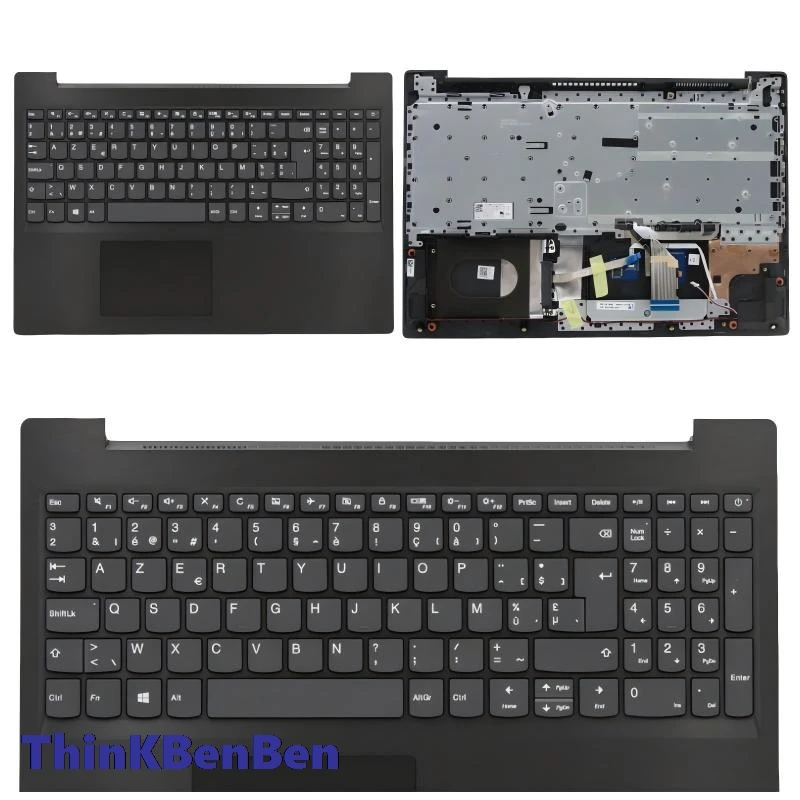BE Belgian Keyboard With Black Palmrest Upper Case Shell Cover For Lenovo Ideapad L340-15 IWL API Laptop 5CB0S16629
BE Belgian Keyboard With Black Palmrest Upper Case Shell Cover For Lenovo Ideapad L340-15 IWL API Laptop 5CB0S16629