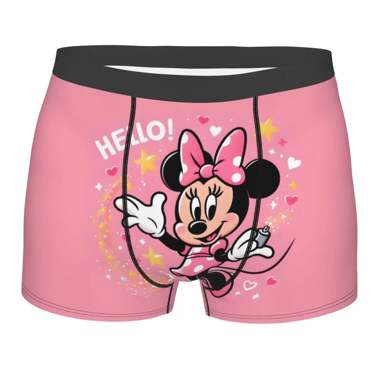 Мужские трусы-боксеры с принтом Минни Маус в стиле аниме, мультяшные трусы-брифы, оригинальное нижнее белье
Мужские трусы-боксеры с принтом Минни Маус в стиле аниме, мультяшные трусы-брифы, оригинальное нижнее белье