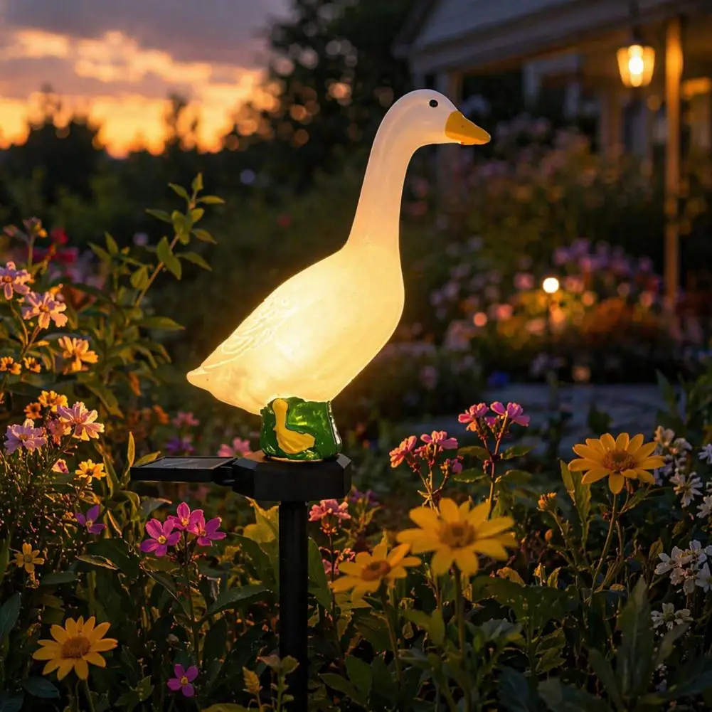 Portable Solar Garden Light Solar Goose Light Waterproof Led Garden Stake Lamp Outdoor Decorative Resin Landscape for Pathways
Portable Solar Garden Light Solar Goose Light Waterproof Led Garden Stake Lamp Outdoor Decorative Resin Landscape for Pathways