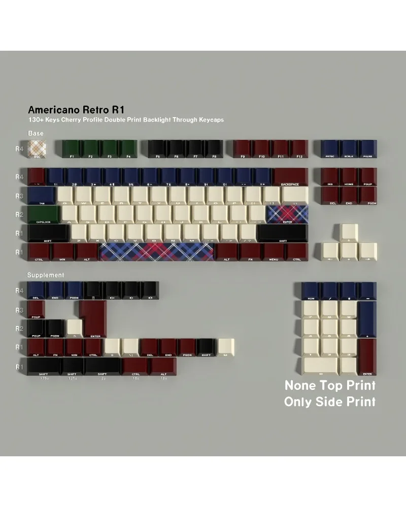 American retro double-engraved translucent Pbt original full set of keycaps Korean small language for mechanical keyboard
American retro double-engraved translucent Pbt original full set of keycaps Korean small language for mechanical keyboard