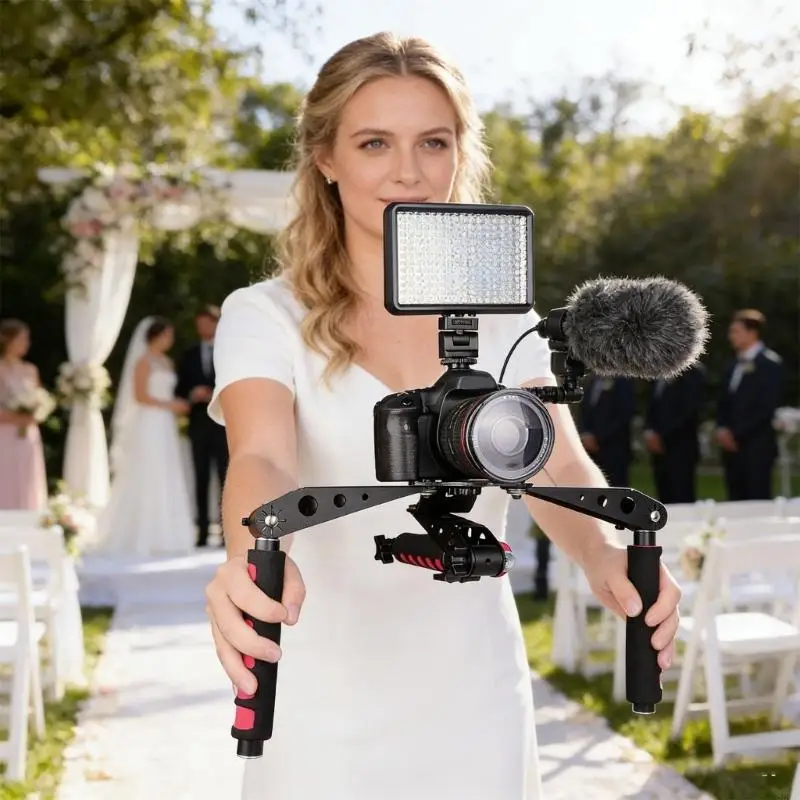 Portable Foldable Shoulder Camera Holder Supporting Heavy Duty 3KG Weight Great For Outdoor Photography And Content Production
Portable Foldable Shoulder Camera Holder Supporting Heavy Duty 3KG Weight Great For Outdoor Photography And Content Production