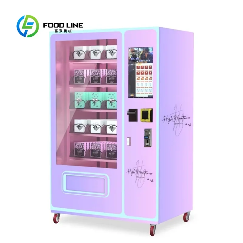 Customized size 24-Hour automatic touchscreen smart vending machine food and beverage
Customized size 24-Hour automatic touchscreen smart vending machine food and beverage