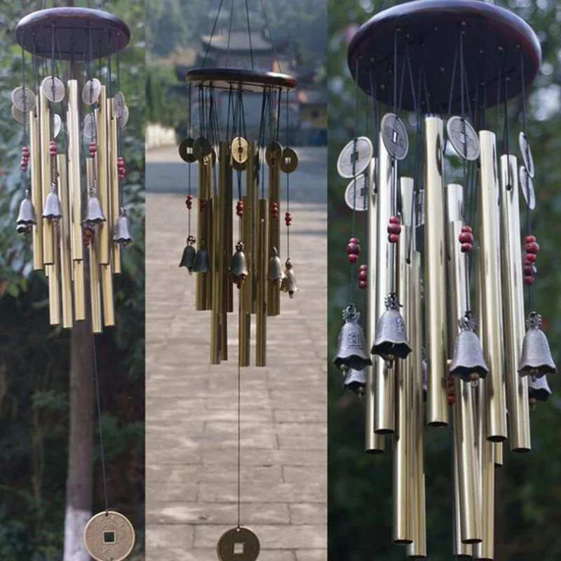Large Wind Chimes Pendant Outdoor Metal Hollow Tubes Church Wind Chimes Bells Balcony Yard Garden Hanging Bell Home Decoration
Large Wind Chimes Pendant Outdoor Metal Hollow Tubes Church Wind Chimes Bells Balcony Yard Garden Hanging Bell Home Decoration