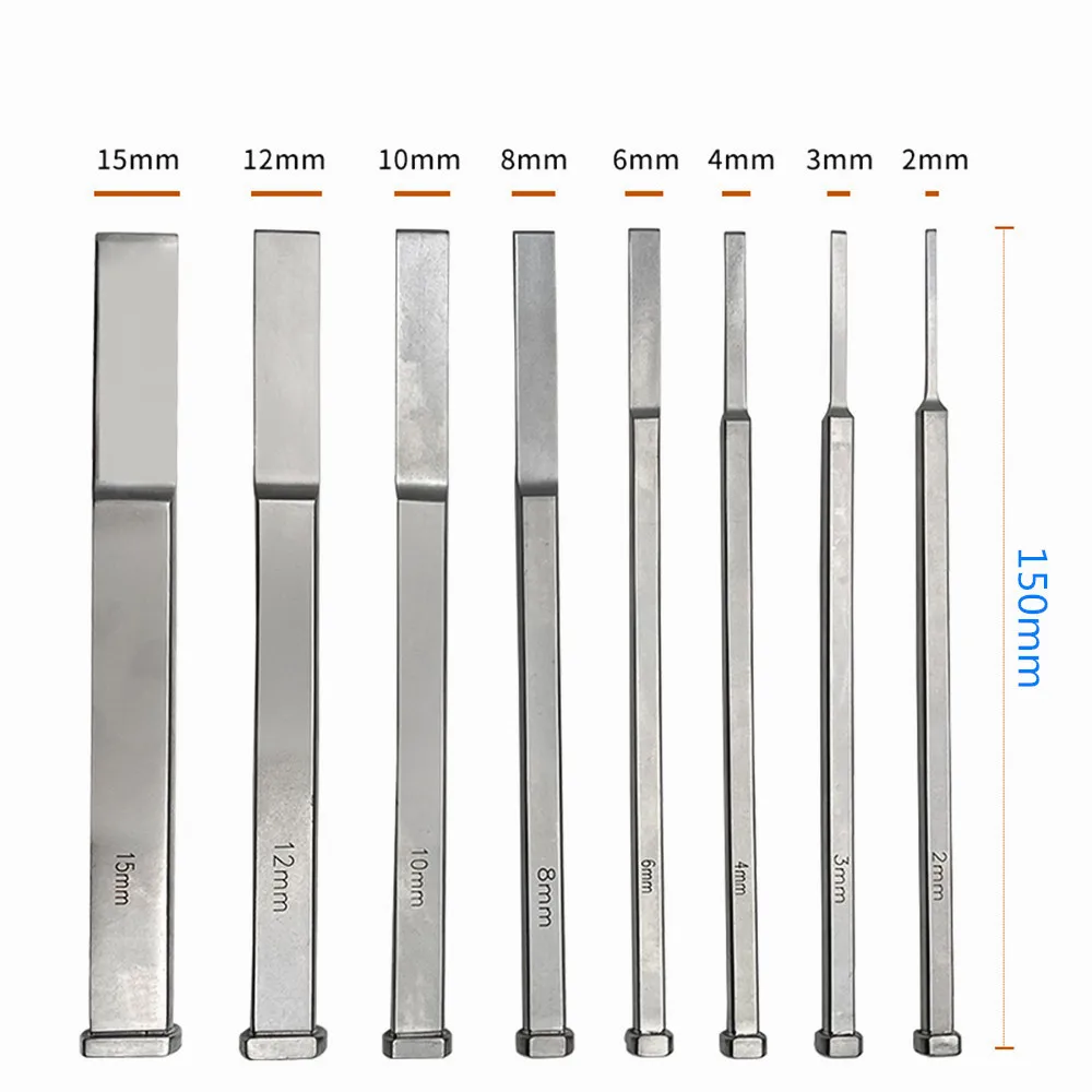 150mm Stainless Steel Bone Knife Bone Osteotomes Ultra-thin Bone Blade Orthopedic Instrument pet
150mm Stainless Steel Bone Knife Bone Osteotomes Ultra-thin Bone Blade Orthopedic Instrument pet