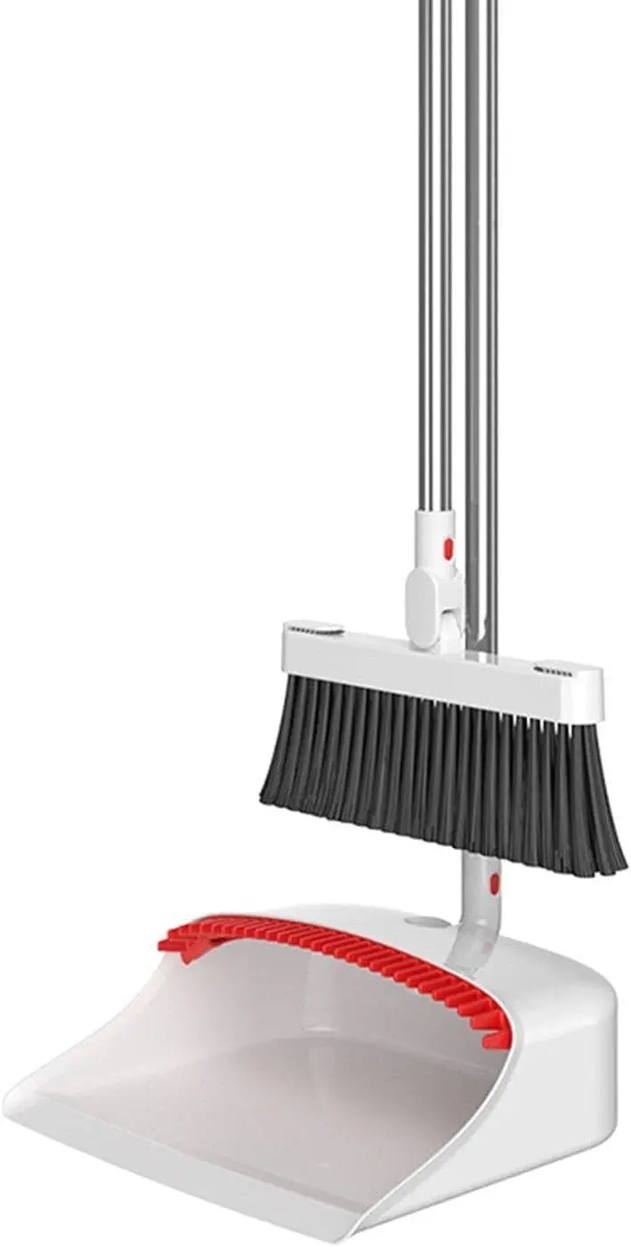 Broom, Broom and Dustpan Set Light Weight Stainless Steel Poles Stand Upright Dustpans
Broom, Broom and Dustpan Set Light Weight Stainless Steel Poles Stand Upright Dustpans