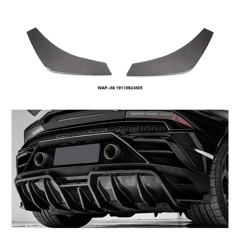 New Condition Prepreg Dry Carbon Fiber Car Body Kit Rear Bumper Trims for-Lamborghini Huracan EVO
New Condition Prepreg Dry Carbon Fiber Car Body Kit Rear Bumper Trims for-Lamborghini Huracan EVO