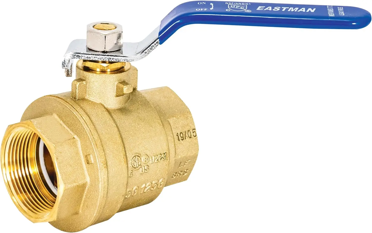 1-1/2 Inch IPS Full Port Ball Valve, Brass Plumbing Fitting, Heavy Duty, 20053LF
1-1/2 Inch IPS Full Port Ball Valve, Brass Plumbing Fitting, Heavy Duty, 20053LF